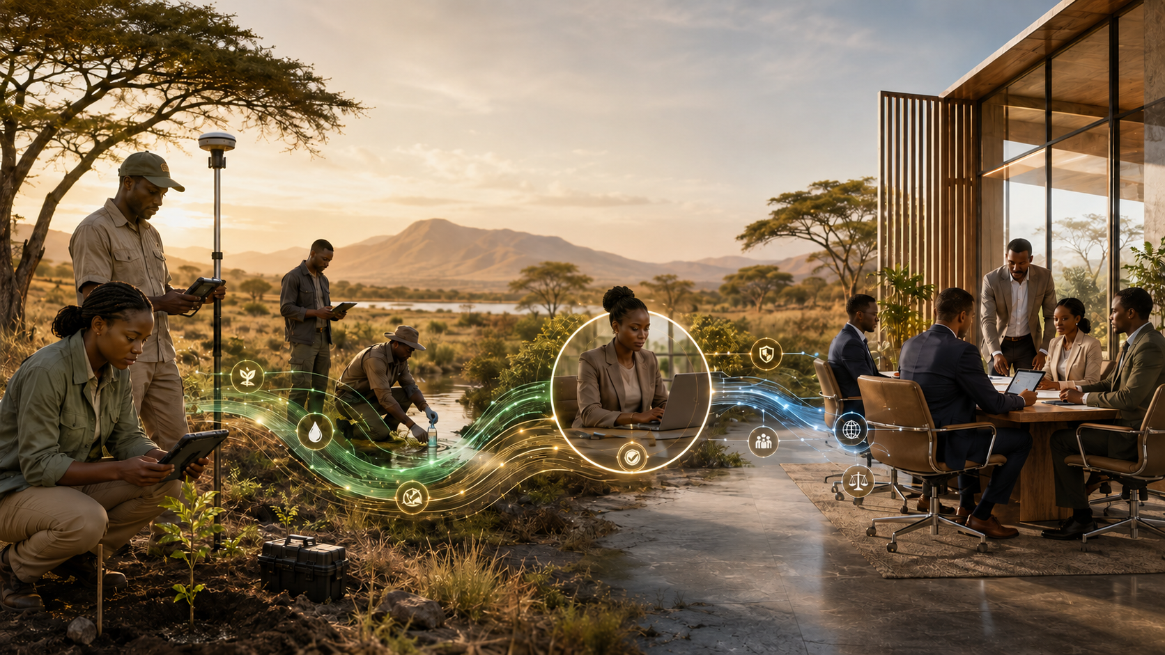 Field evidence connected to institutional assurance and decision making